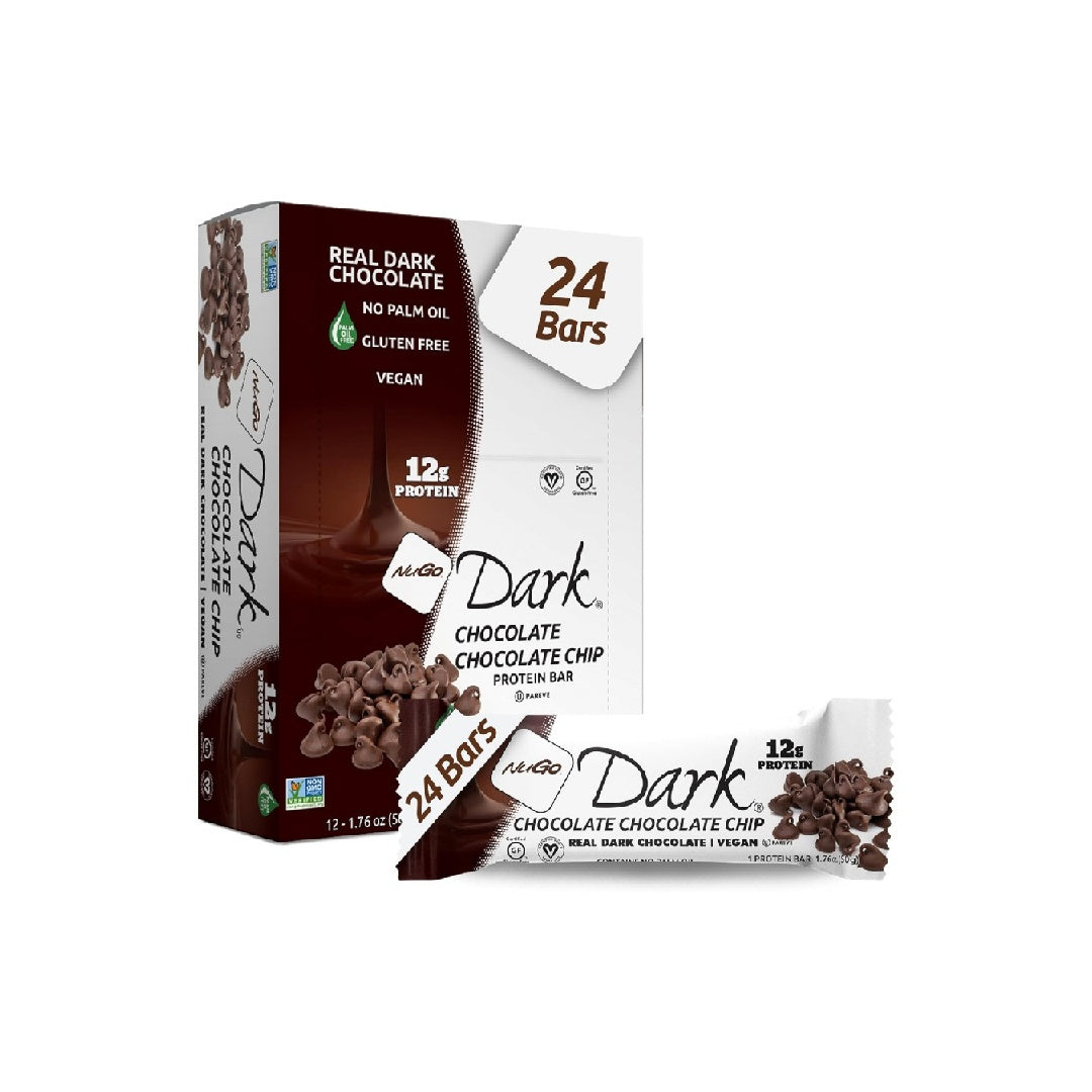 NuGo Dark Chocolate Almond with Sea Salt, 24 Count