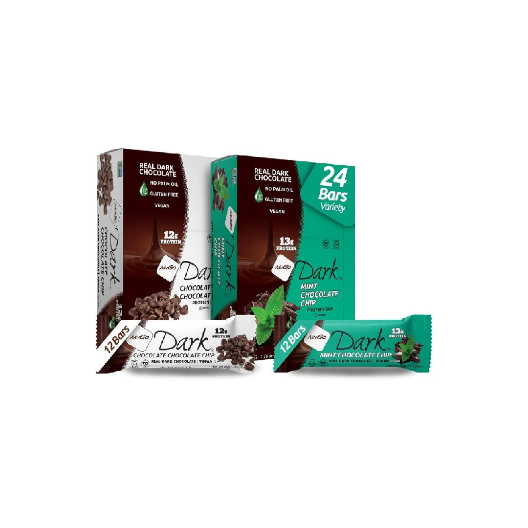 NuGo Dark Chocolate Almond with Sea Salt, 24 Count