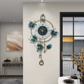 3D Butterfly Metal Wall Clock – Modern Silent Decorative Wall Art