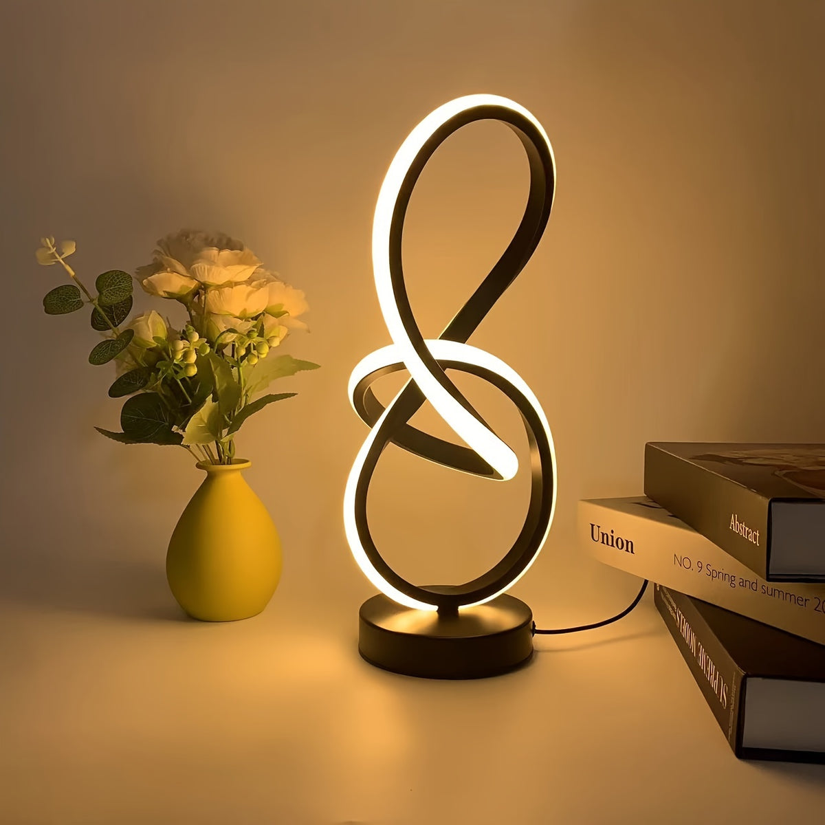 Modern LED Desk Lamp – Adjustable Brightness USB Office Table Ligh
