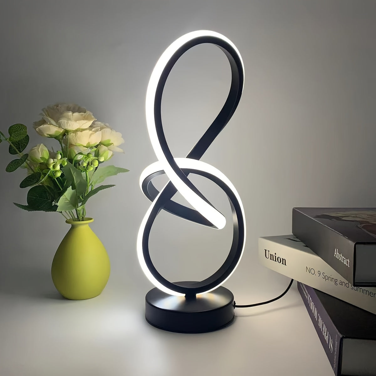 Modern LED Desk Lamp – Adjustable Brightness USB Office Table Ligh