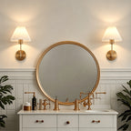 2-Piece Modern Metal Wall Sconce Set – Hardwired Decorative Wall Lights