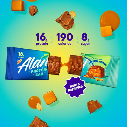 Alani Nu  Bars | 16g Protein | Low-Sugar (7G)