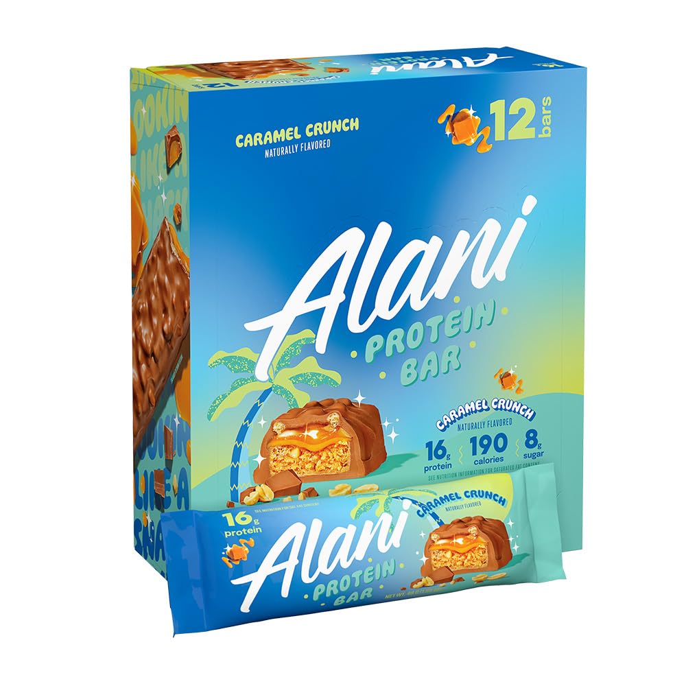 Alani Nu  Bars | 16g Protein | Low-Sugar (7G)