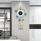3D Butterfly Metal Wall Clock – Modern Silent Decorative Wall Art