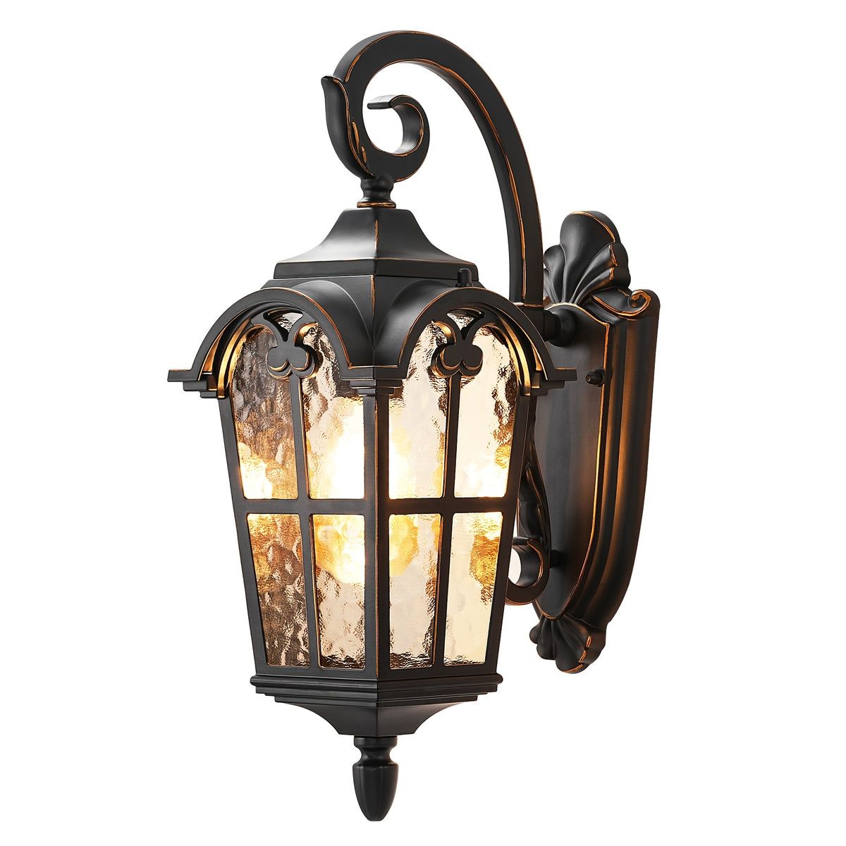 Motion Sensor Wall Sconce Light – Dusk-to-Dawn Outdoor Porch Light