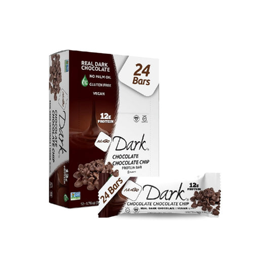 NuGo Dark Chocolate Almond with Sea Salt, 24 Count