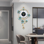 3D Butterfly Metal Wall Clock – Modern Silent Decorative Wall Art