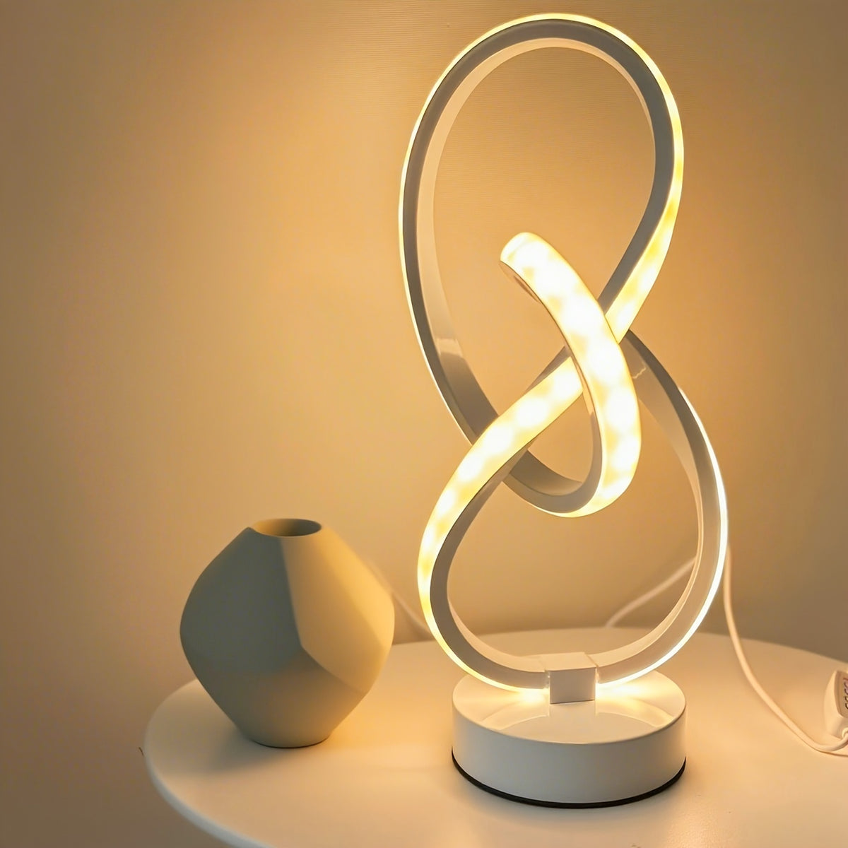 Modern LED Desk Lamp – Adjustable Brightness USB Office Table Ligh