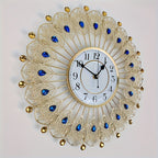 Modern Round Metal Wall Clock – Minimalist Decorative Clock for Home